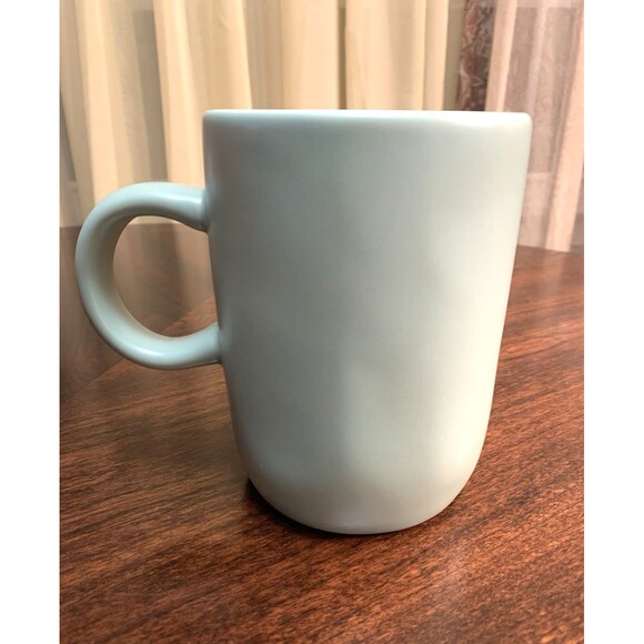 Rae Dunn Mug Pray Wait Trust Light Mint Green Inspirational Faith Hope - Picture 3 of 7